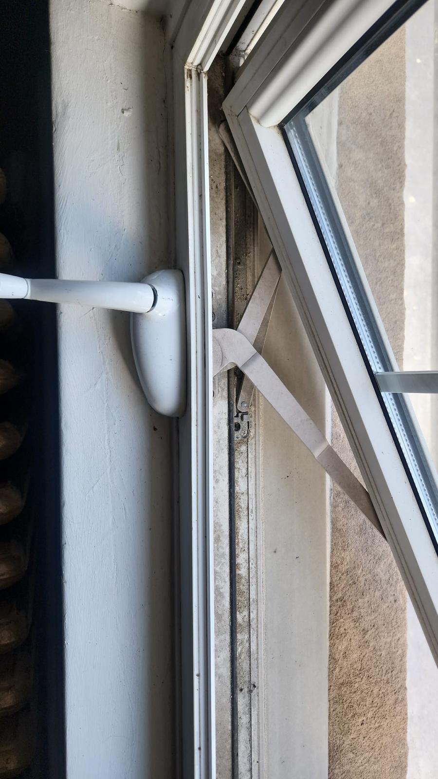 New AmesburyTruth window crank handle installed - smooth operation restored